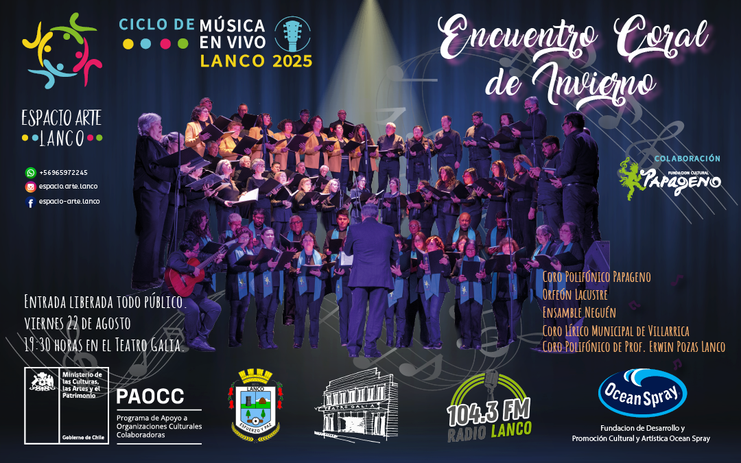 Encuentro Coral de Invierno 2025