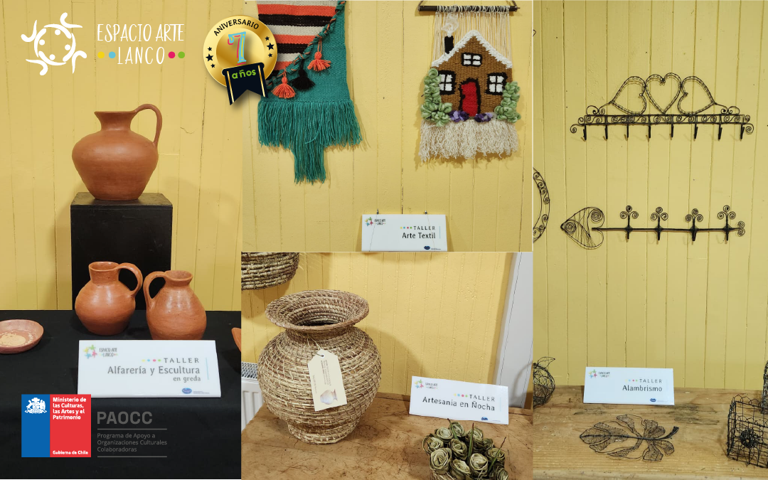 ANIVERSARIO 7 AÑOS WEB Espacio Arte Lanco celebró 7 años de vida cultural