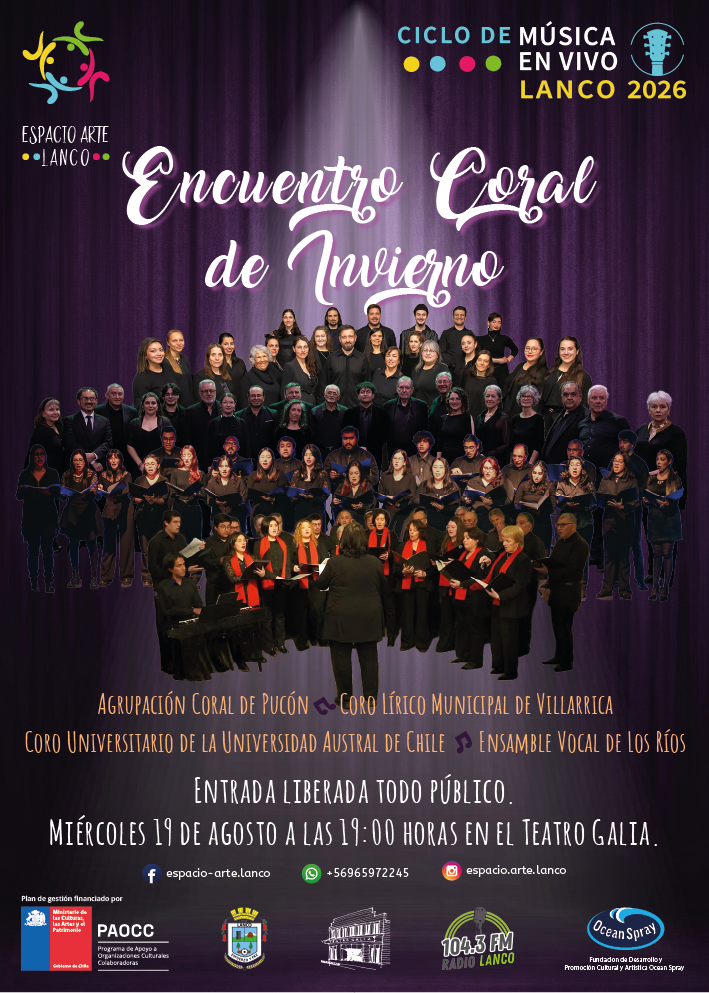 Encuentro Coral de Invierno 2026.